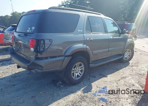 2005 Toyota Sequoia Sr5 из США, поврежденный, VIN 5TDZT34A25S263002